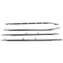 4PCS Weatherstrips Seal 72410-TK8-A11 Door Belt Molding For Odyssey 2011-2017