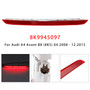 2008-2015 Audi A4 Avant B8 (8K5) Rear Brake Light Auxiliary Third Stop Lamp Light 8K9945097 Red Generic