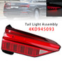 2019-2023 Audi A6 C8 Left LED Inner Tail Light Assembly 4KD945093 Generic