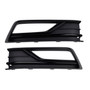 2016-2019 VW Passat B8 2PCS Fog Light Lamp Grille Cover 561854661M Gloss Black Generic