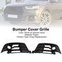 2016-2019 Audi Q7 S-line 2PCS Front Bumper Fog Light Grille Cover 4M0807681E Generic