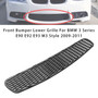 2009-2011 BMW 3 Series E90 E92 E93 M3 Style Front Bumper Lower Grille Generic