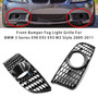 Front Bumper Fog Light Grille For BMW 3 Series E90 E92 E93 M3 Style 2009-2011