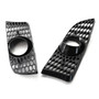 Front Bumper Fog Light Grille For BMW 3 Series E90 E92 E93 M3 Style 2009-2011