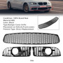 Front Bumper Lower Grille Set For BMW 3 Series E90 E92 E93 M3 Style 2009-2011