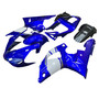 2000-2001 Yamaha YZF-R1 Blue White R1 Racing Amotopart Fairings Customs Fairing