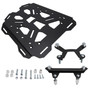 2023-2026 Suzuki V-Strom 800 DE/ RE Aluminum Top Rack Luggage Carrier Plate Matte Black Generic