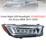 2017-2020 MDX Sport Hybrid Front Right LED Headlight 33100TZ5A51 Generic