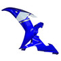 2002-2003 Yamaha YZF-R1 Super Blue R1 Racing Amotopart Fairings Customs Fairing