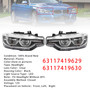 2016-2019 BMW 3 Series F30 320i 330i 340i Left+Right LED Headlight 63117419629 63117419630 Generic