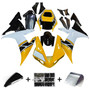 2002-2003 Yamaha YZF-R1 Yellow White Black R1 Racing Amotopart Fairings Customs Fairing