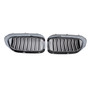 2017-2020 BMW 5 Series G30 G31 Double Slat Front Kidney Grille Gloss Black Generic