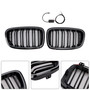 2012-2014 BMW 1 Series F20 F21 2PCS Front Bumper Kidney Grille Generic