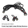 2019-2020 Chevy Camaro Front Fog Light Lamp Wiring Harness 85150863 Generic