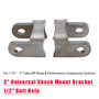 3" Universal Shock Mount Bracket 1/2" Bolt Hole For 1.75"â?" Performance Suspension