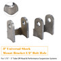 3" Universal Shock Mount Bracket 1/2" Bolt Hole For 1.75"â?" Performance Suspension