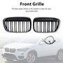 2016-2018 BMW X1 F48 F49 Front Kidney Grille Gloss Black Generic