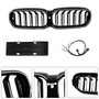 2021-2024 BMW 5 Series G30 G31 G38 Gloss Black Front Kidney Grille Generic