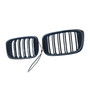 2018-2021 BMW X3 X4 Front Kidney Mesh Grille Gloss Black Generic