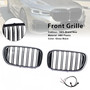 2015-2019 BMW 7 Series G11 Front Kidney Grille Gloss Black Generic