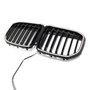 2019-2022 BMW X7 G07 Single Slat Gloss Black Front Kidney Grille Generic