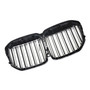 2019-2022 BMW X7 G07 Double Slat Gloss Black Front Kidney Grille Generic
