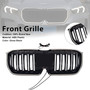 2023-2025 BMW X1 U11 U12 Double Slat Black Front Bumper Kidney Grille Generic