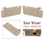 2008-2013 Toyota Highlander Pair Beige Sun Visor 74321-48490-E0 Generic
