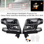 2015-2020 Chevy Tahoe Suburban Halogen Headlights Projector Black Generic