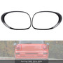 2014-2020 Fiat 500L Left+Right Rear Taillight Lamp Trim Ring Black Generic