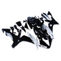 2004-2006 Yamaha YZF-R1 Black White R1 Racing Amotopart Fairings Customs Fairing