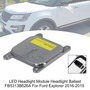 2016-2019 Ford Explorer LED Headlight Module Headlight Ballast FB5313B626A Generic