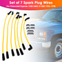 Set of 7 Spark Plug Wires for 1997-2000 ISUZU HOMBRE 4.3L Generic
