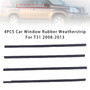 2008-2013 T31 4PCS Car Window Rubber Weatherstrip 80820-1DA0A Generic