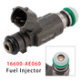 2002-2004 Infiniti I35 3,5 L V6 1Pcs Fuel Injector 16600-AE060 Generic