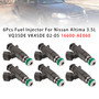 2002-2004 Infiniti I35 3,5 L V6 6Pcs Fuel Injector 16600-AE060 Generic