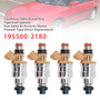 1990-1997 Mazda 323 Miata Protege 1.8L 4Pcs Fuel Injector 195500-2180 Generic