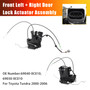 2000-2006 Toyota Tundra Front Left + Right Door Lock Actuator Assembly 69040-0C010 69030-0C010 Generic