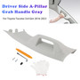 2016-2023 Toyota Tacoma 3rd Gen Driver Side A-Pillar Grab Handle Gray Generic