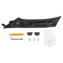 2024-2026 Toyota Tacoma Gen 4th Driver Side A-Pillar Grab Handle Black Generic