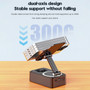 4 in 1 Phone Holder Bluetooth Speaker Wireless Charger Power Bank Desktop Live
