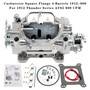 Carburetor Square Flange 4 Barrels 1912-800 For 1912 Thunder Series AVS2 800 CFM