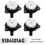 2012-2019 Ram 1500 C/V 3.6L V6 4PCS Cam Phaser Actuator Solenoid 5184101AG Generic