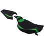 2014-2025 Kawasaki Z1000 Front & Rear Seat Driver Cushion Green Generic