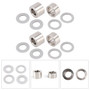 2Pack 1600036 Bypass Tube Eliminator Kit Aluminum Shunts And Sealing Washers Bypass Tube Eliminator Kit
