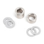 2Pack 1600036 Bypass Tube Eliminator Kit Aluminum Shunts And Sealing Washers Bypass Tube Eliminator Kit