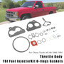 1986-1994 For Chevy/ GMC Truck Throttle Body TBI Fuel Injector Kit O-rings Gaskets Generic