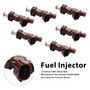 1998-2004 Toyota Tacoma 4Runner Tundra 6Pcs Fuel Injector 23250-62040 Generic