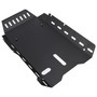 2001-2017 Honda Gold Wing 1800 Aluminum Sump Guard Skid Bash Plate Black Generic