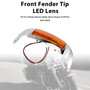 2014-2023 Front Fender Tip LED Lens Fit For Electra Glide Ultra Limited Low